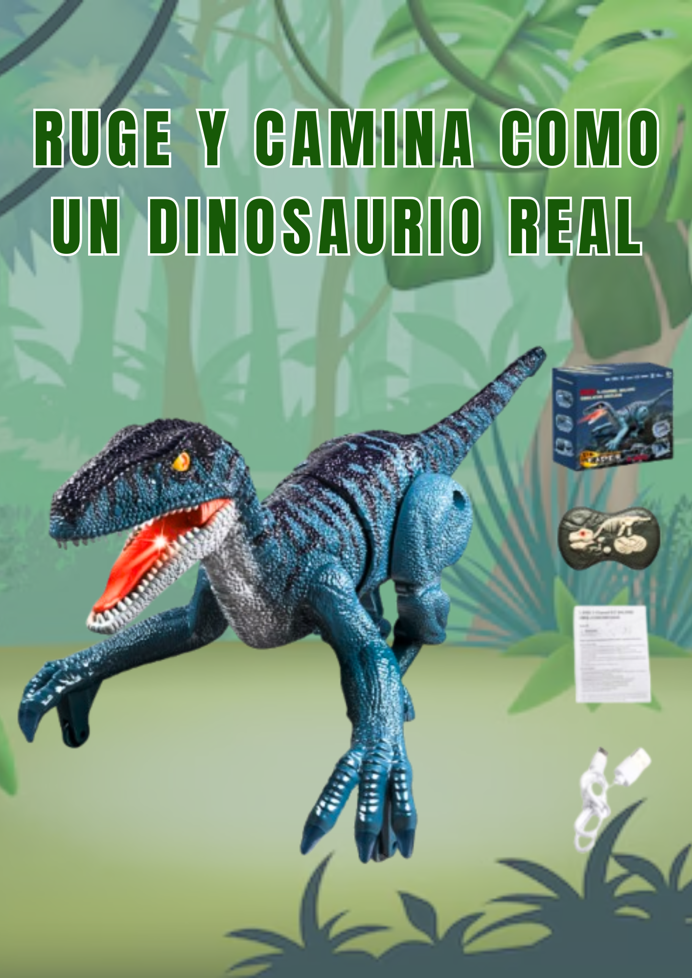 dinosaurio a control remoto