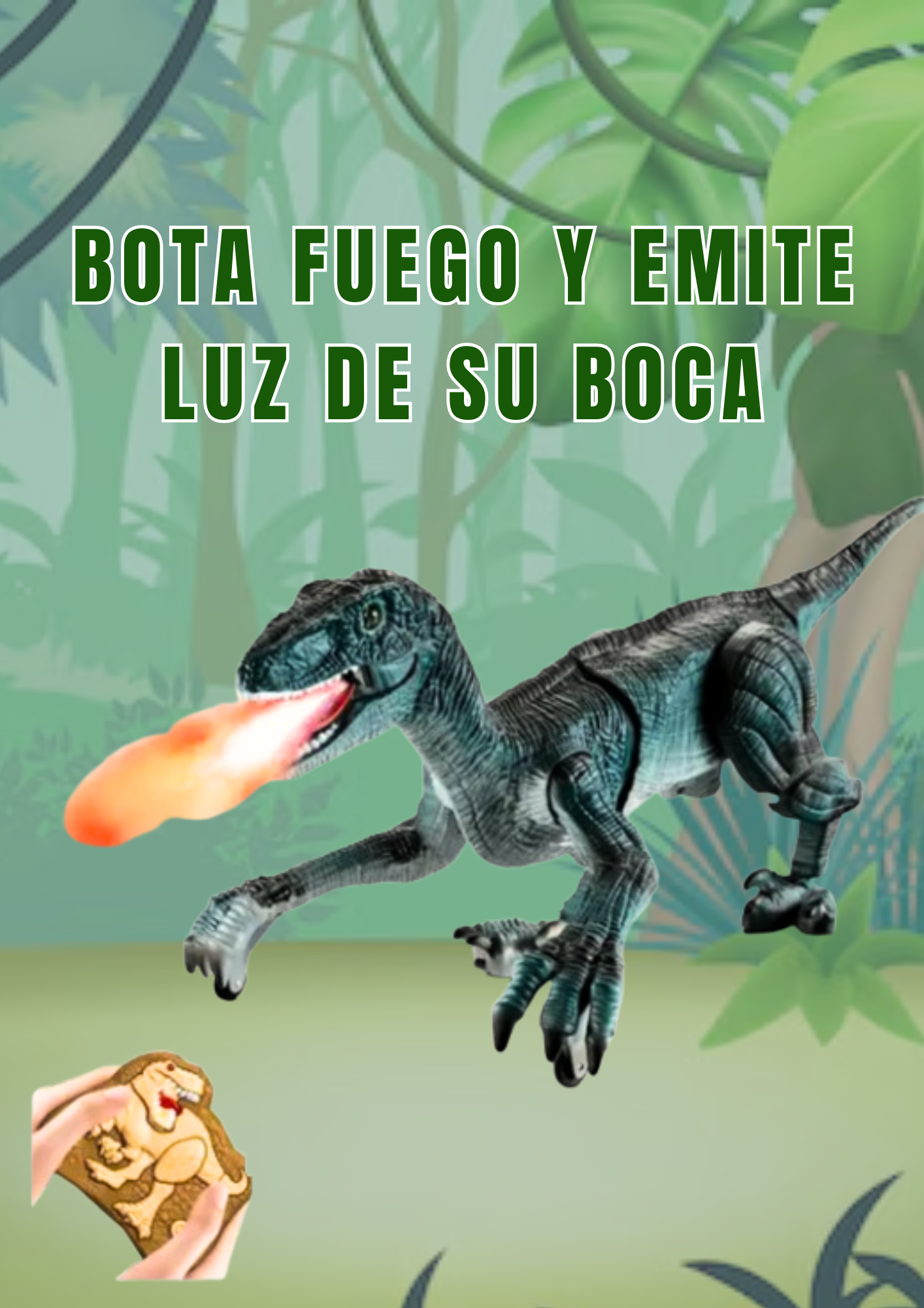 dinosaurio a control remoto
