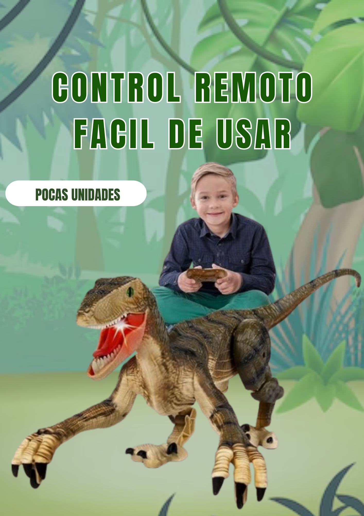 dinosaurio a control remoto