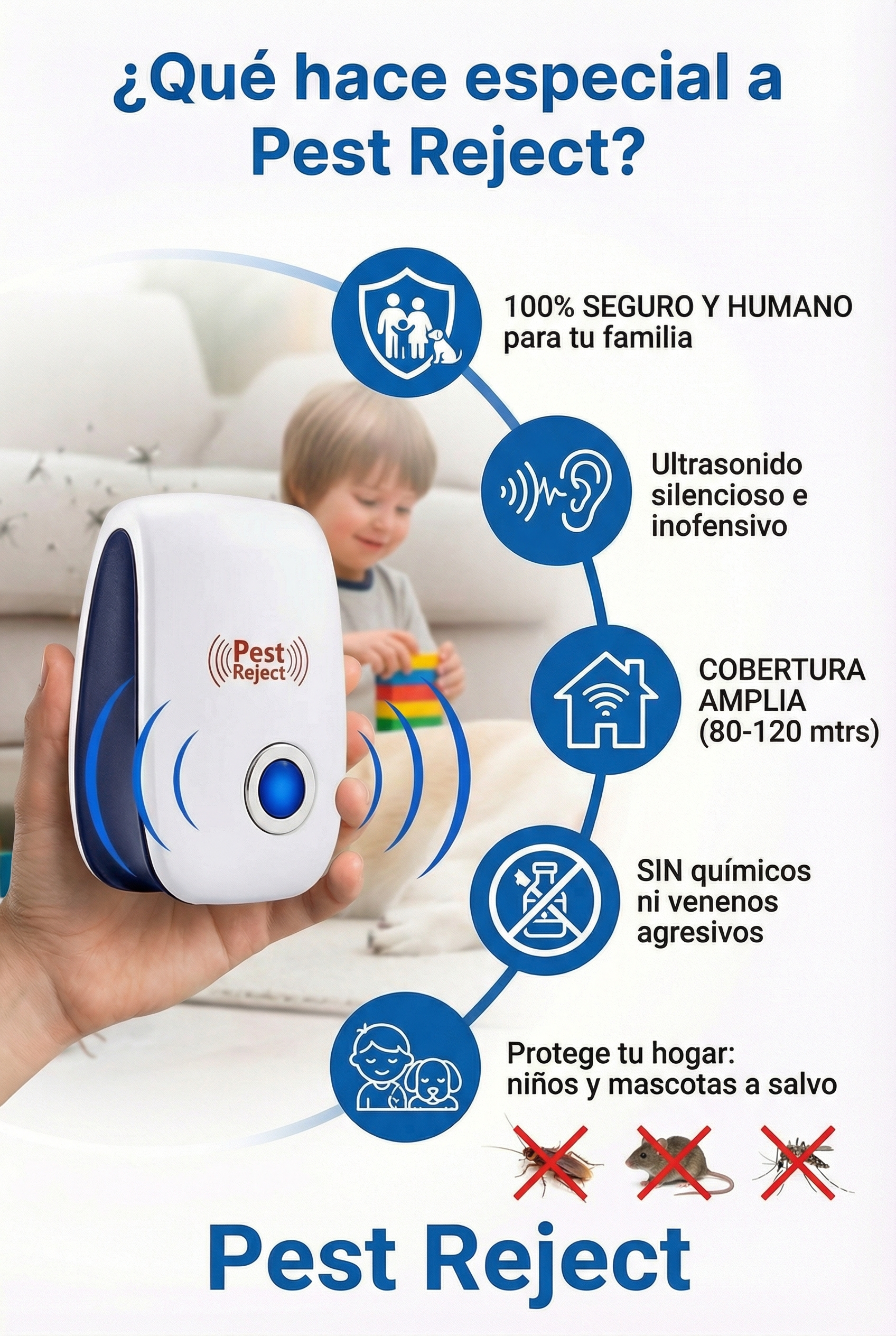 repelente ultrasonico para insectos