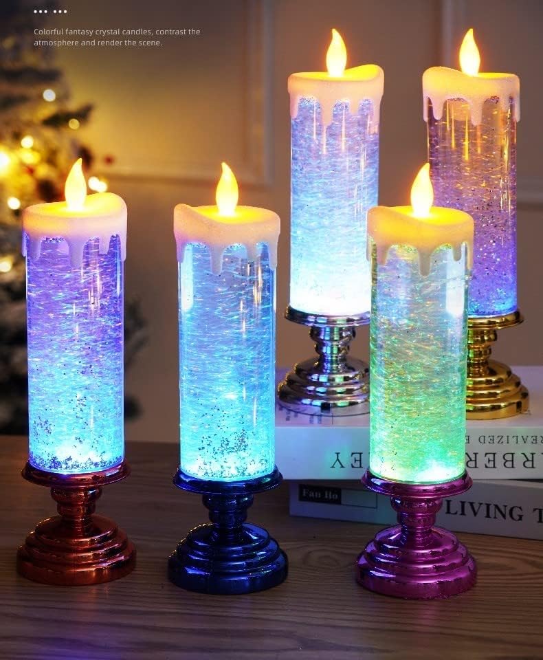 velas con luces led magicas
