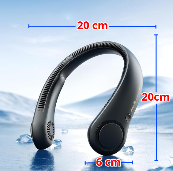 ventilador de cuello recagable de 3 velocidades